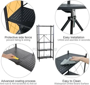5-Tier Folding Shelf