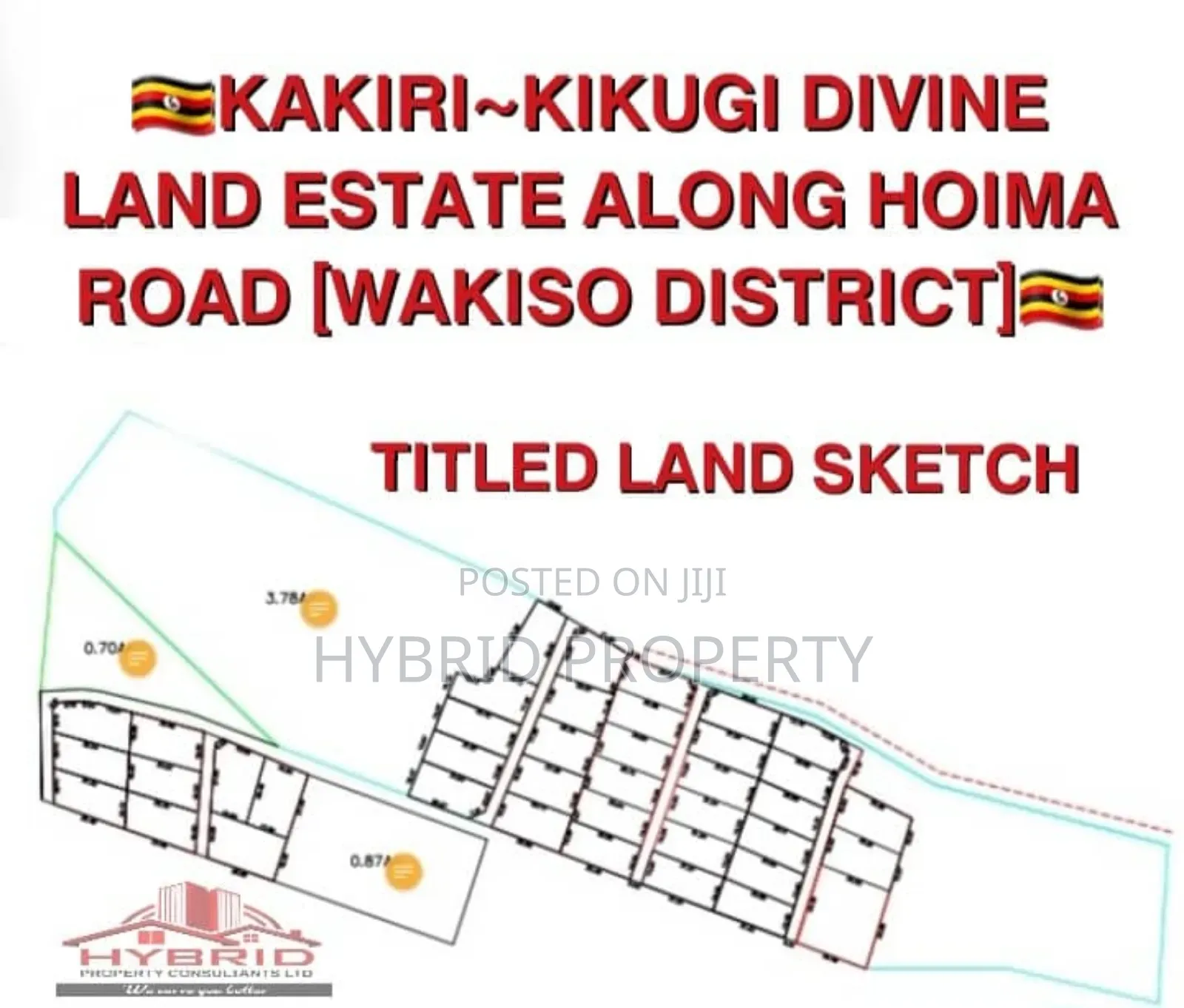 Prime Plots for at Kakiri~Kikugi Divine Land Estate~Hoima Rd