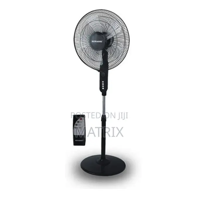 Sonashi Stand Fan 16 In. Floor Fan With Remote Control