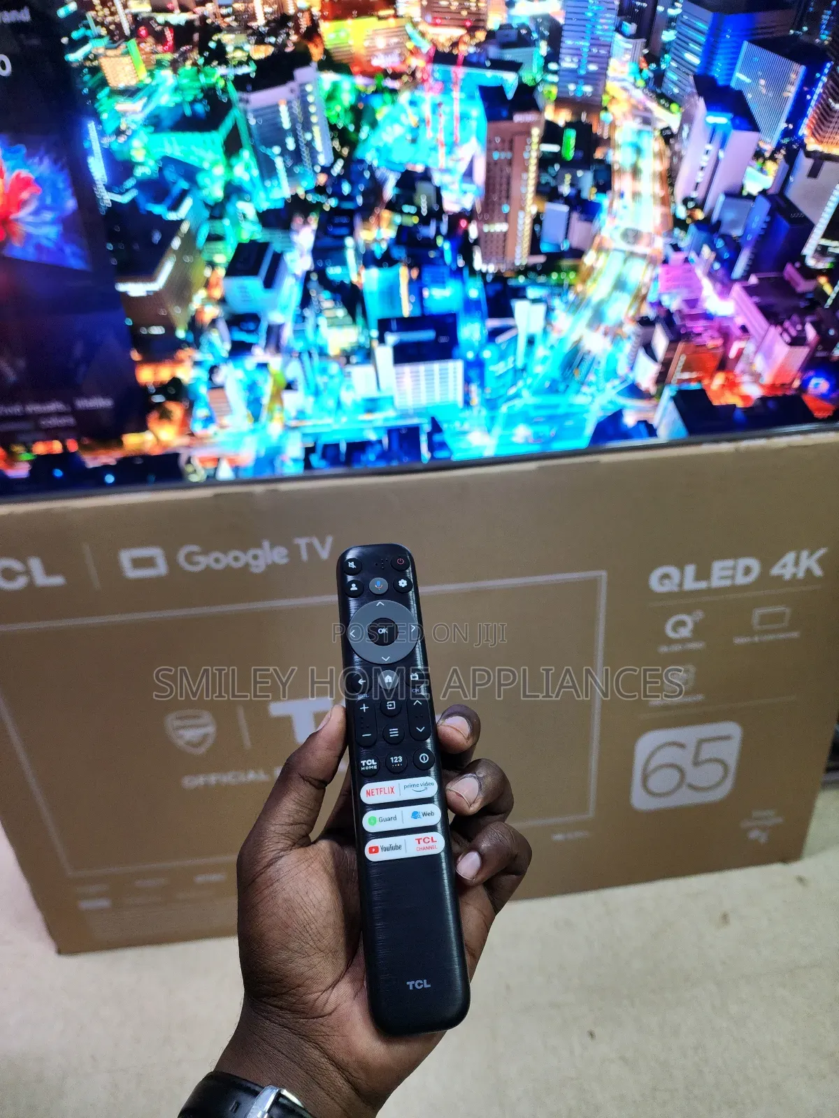 TCL Qled4k Pro Series 65inches Android Smart Tv