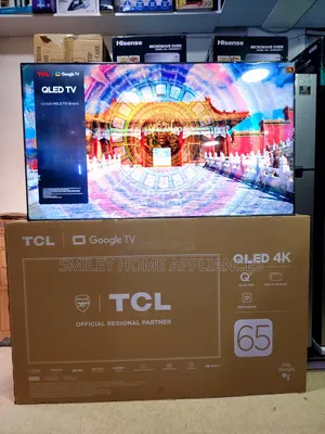 Newly Restocked 65inches TCL Qled Display Version Smart Tv