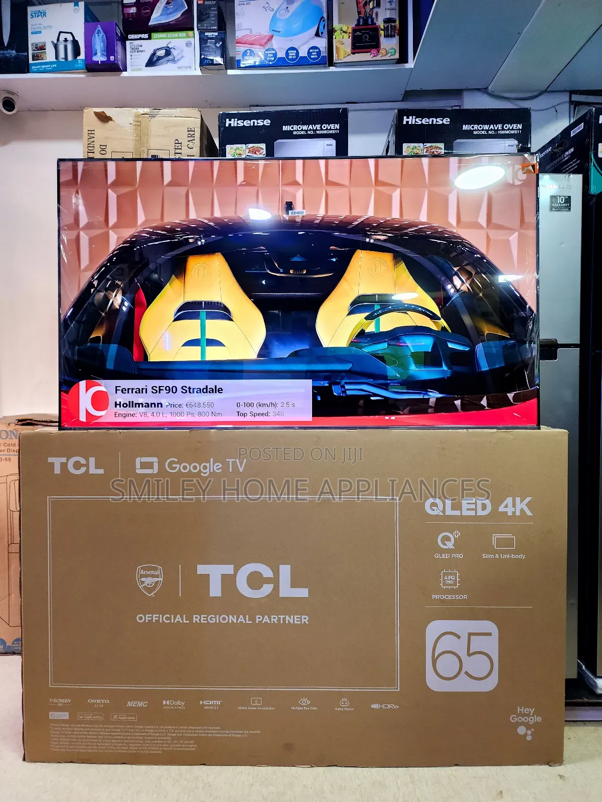 Qled Pro Series TCL 6inches Google Android Tv at a Discount