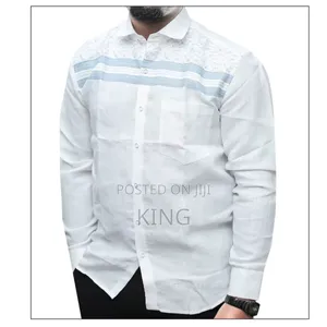 Modernist High Fashion Linen Shirt