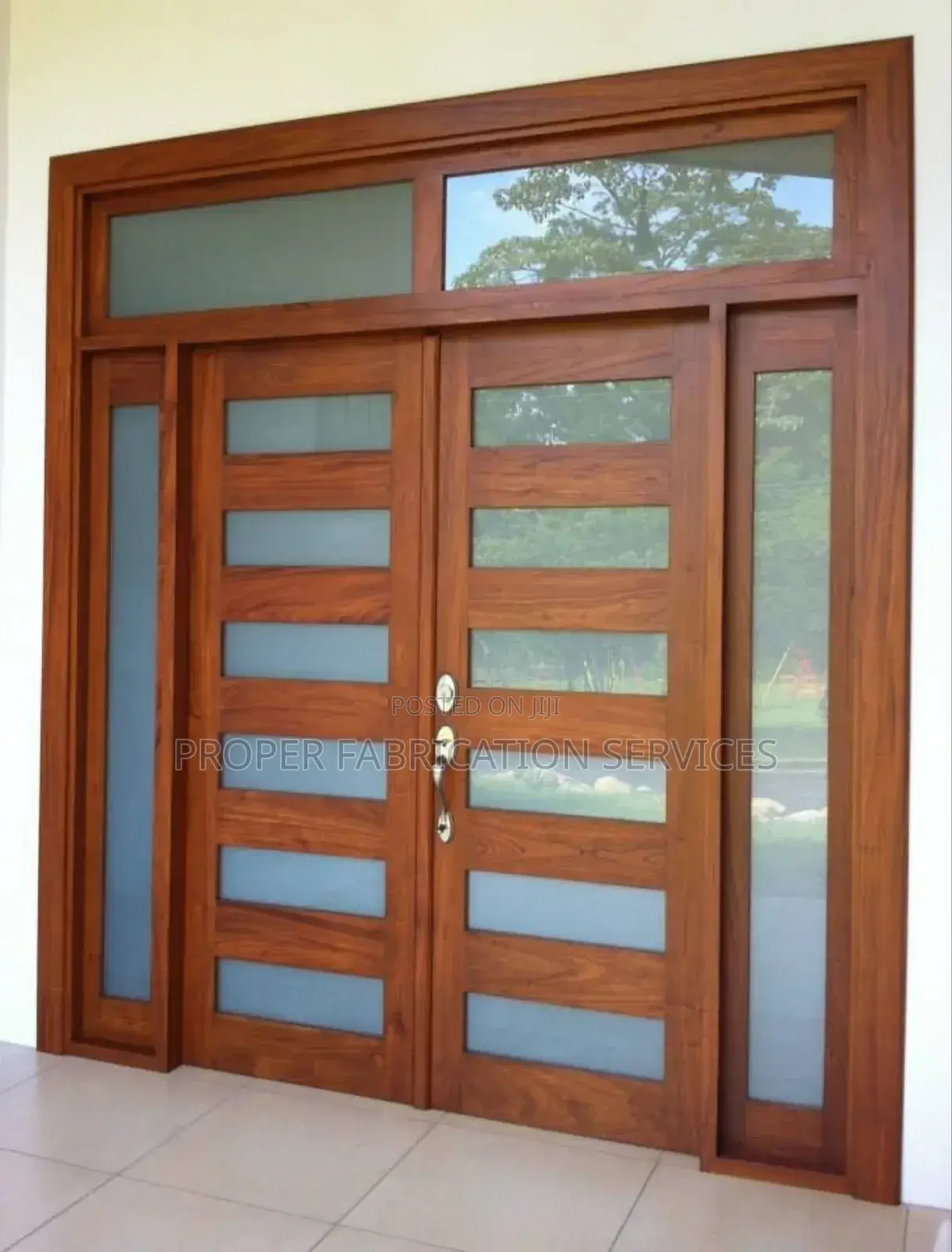 Door Design With Glass
