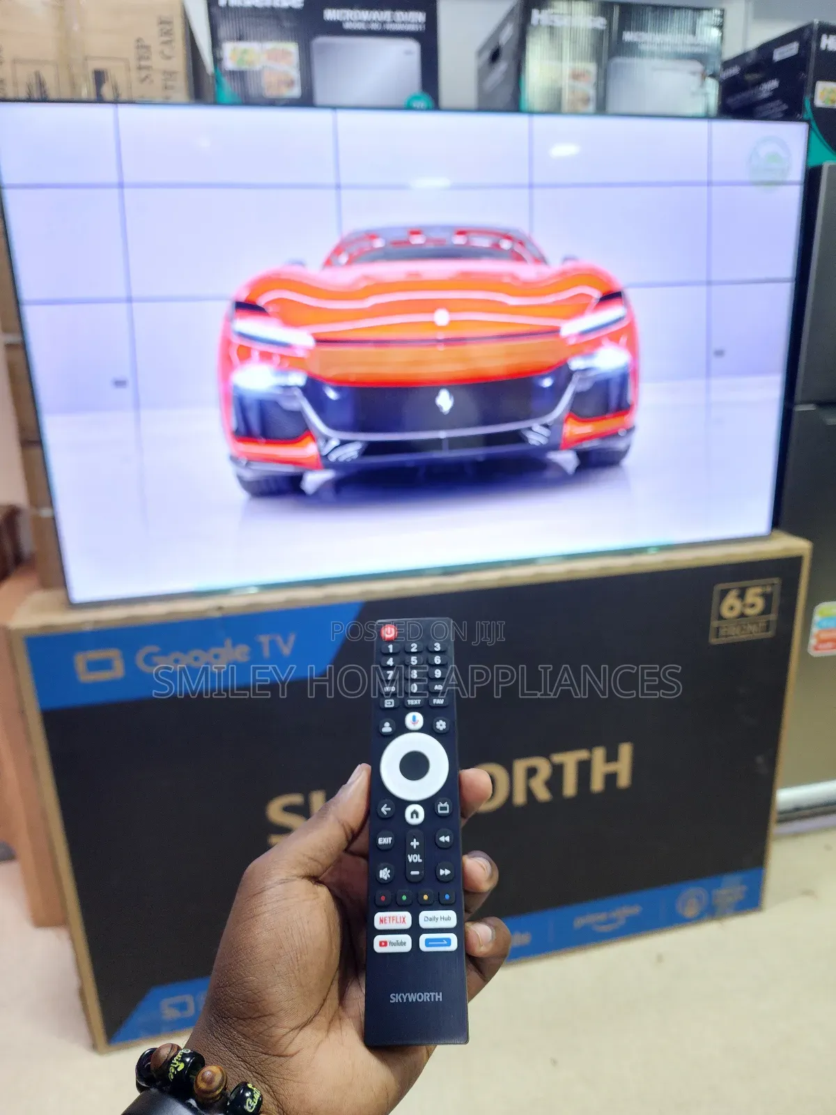 Skyworth Android Uhd4k Display Frameless Tv 65inches