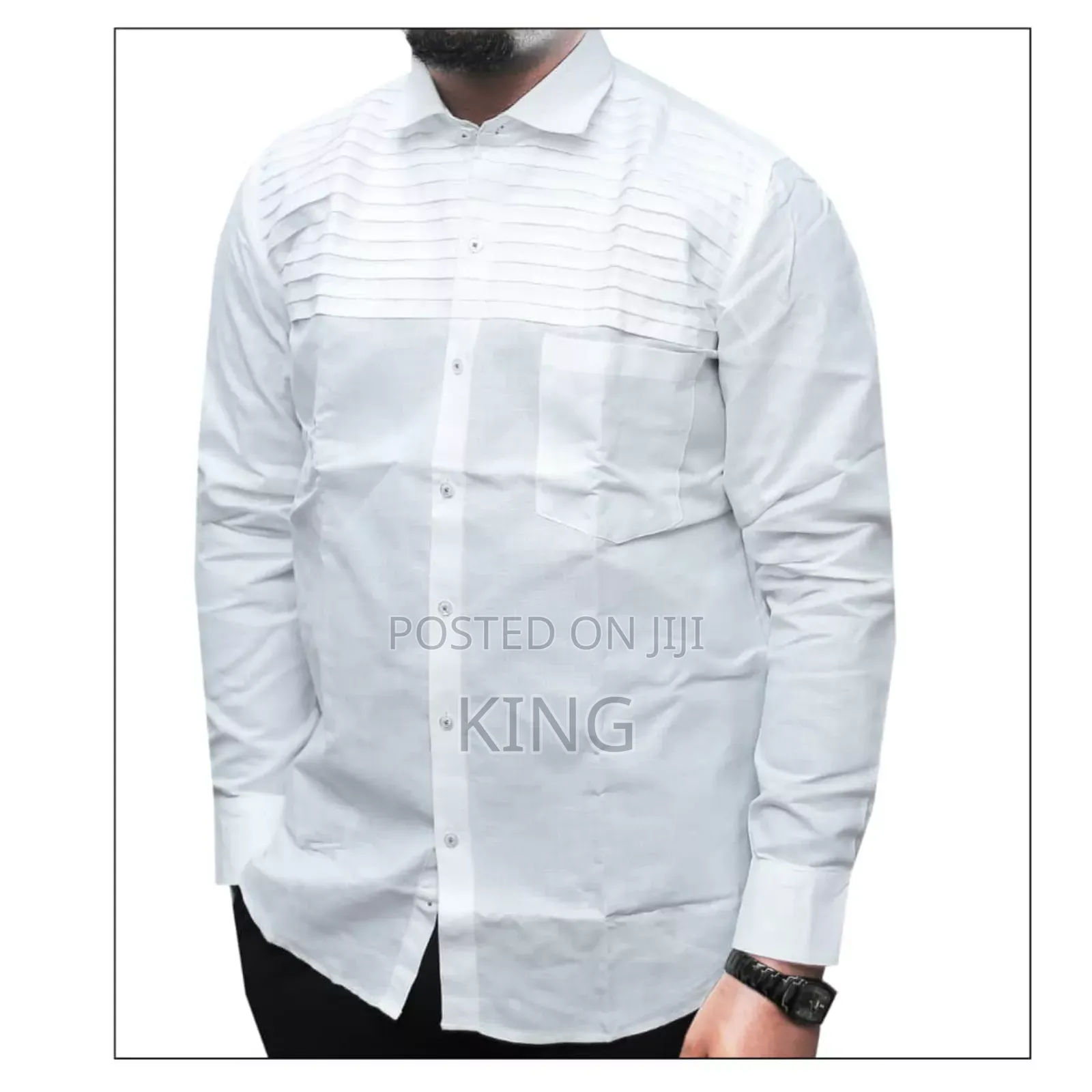Luxurious High Fashion Linen Shirt