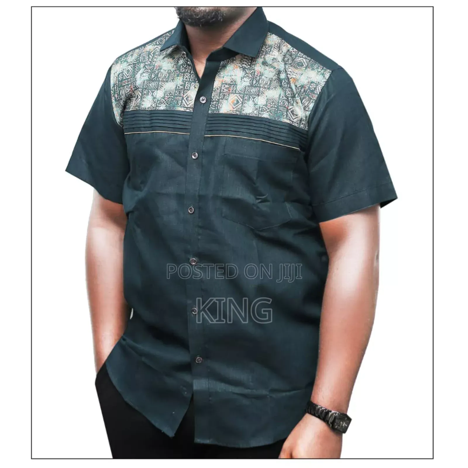 Upscale High Fashion Linen Shirt