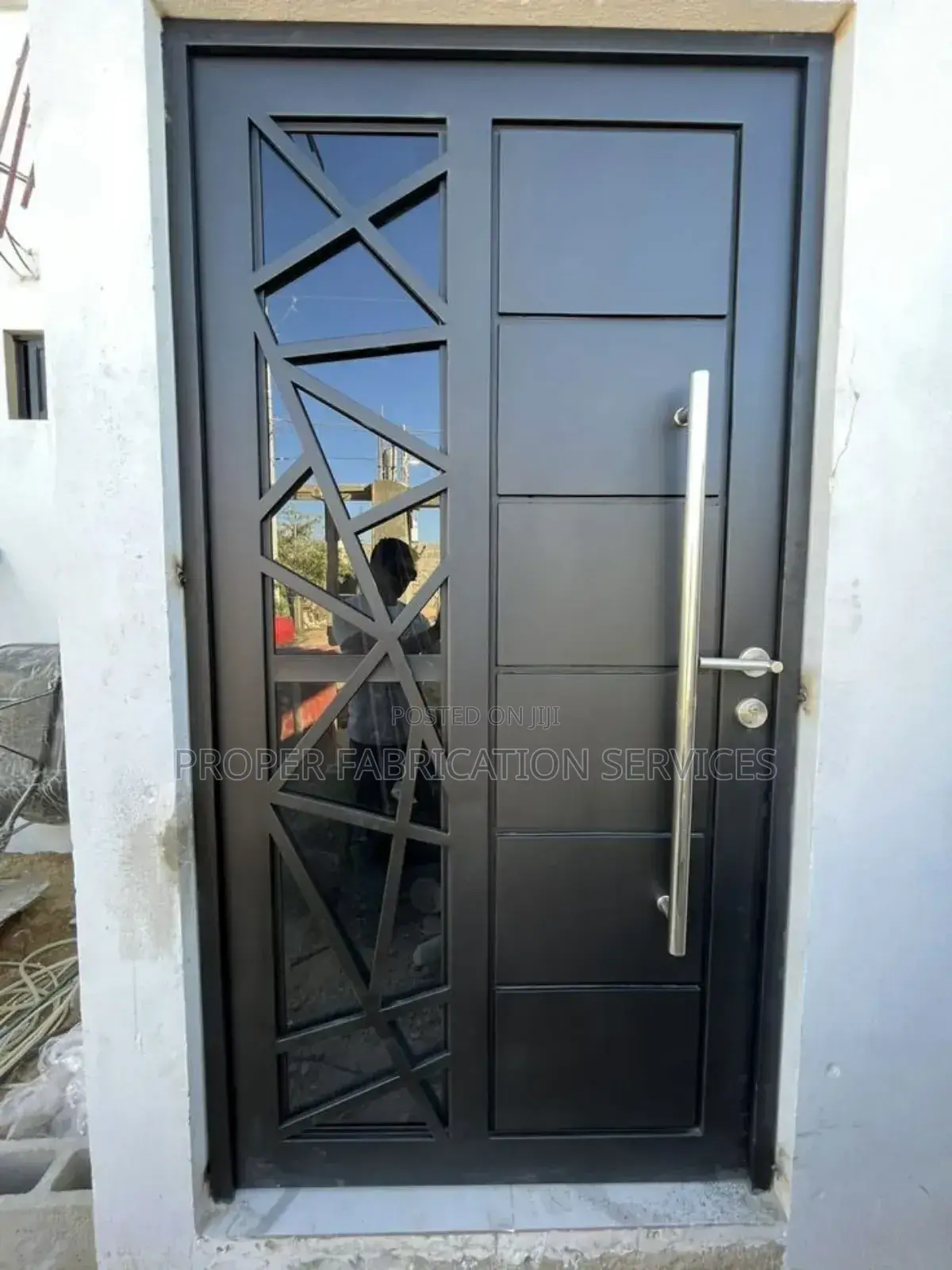 Steel Modernised Door