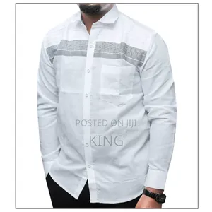 Fitted High Fashion Linen Shirt