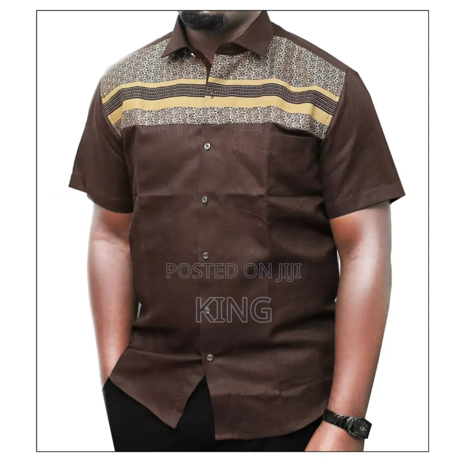 Sophisticated High Fashion Linen Shirt
