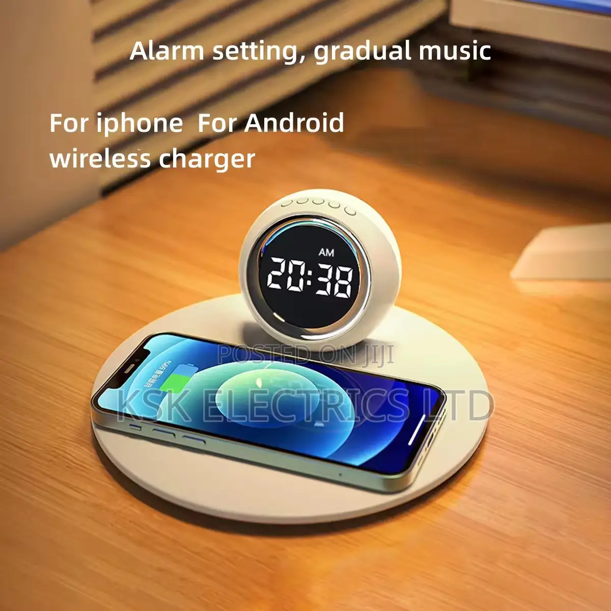 Wireless Charging Led Nightlight Hotel Living Room