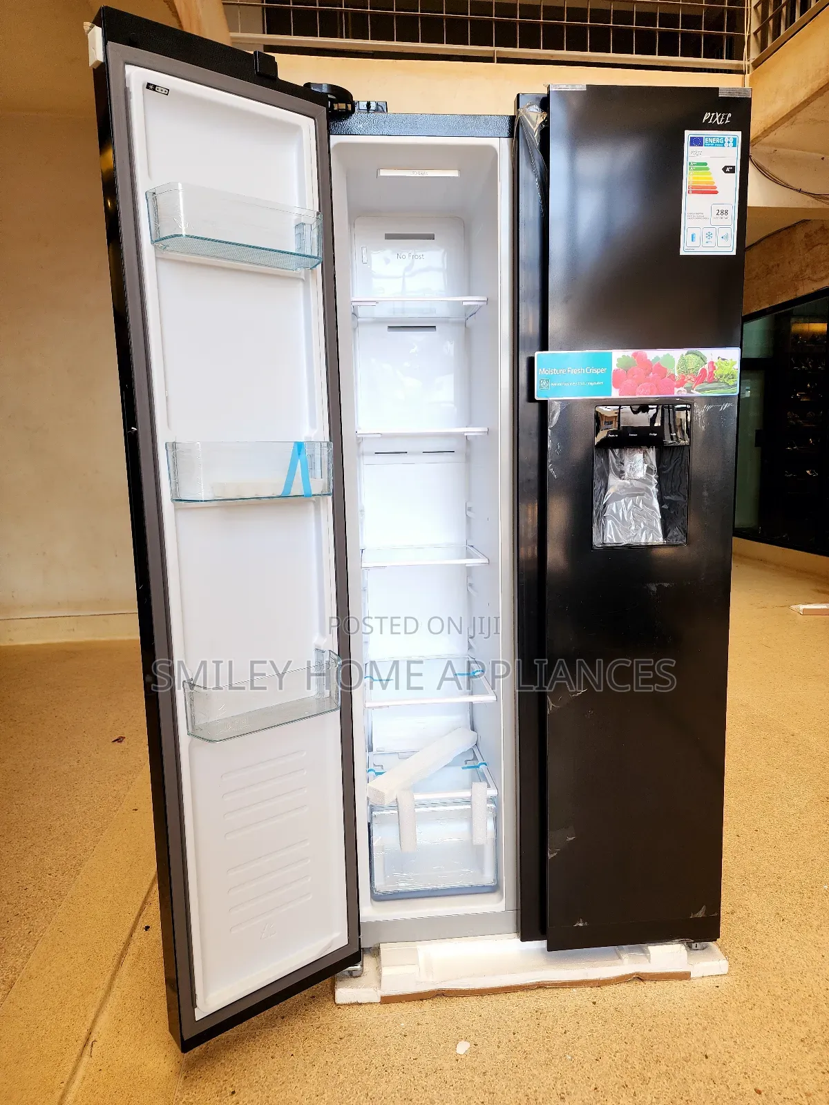 Brand New Pixels 515ltrs Side by Side High End Refrigerator
