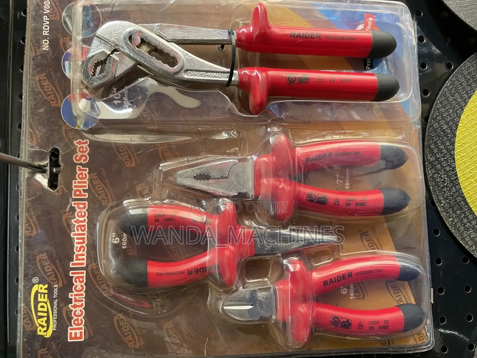 Electrical Insulated Plier Set