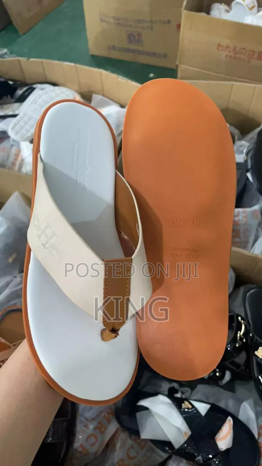 Patent Italia Sandals