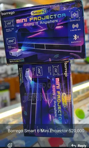 Borrego Smart 6 Mini Projector