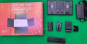 Photography and Video Rechargeable Led 600 RGB Light Kit