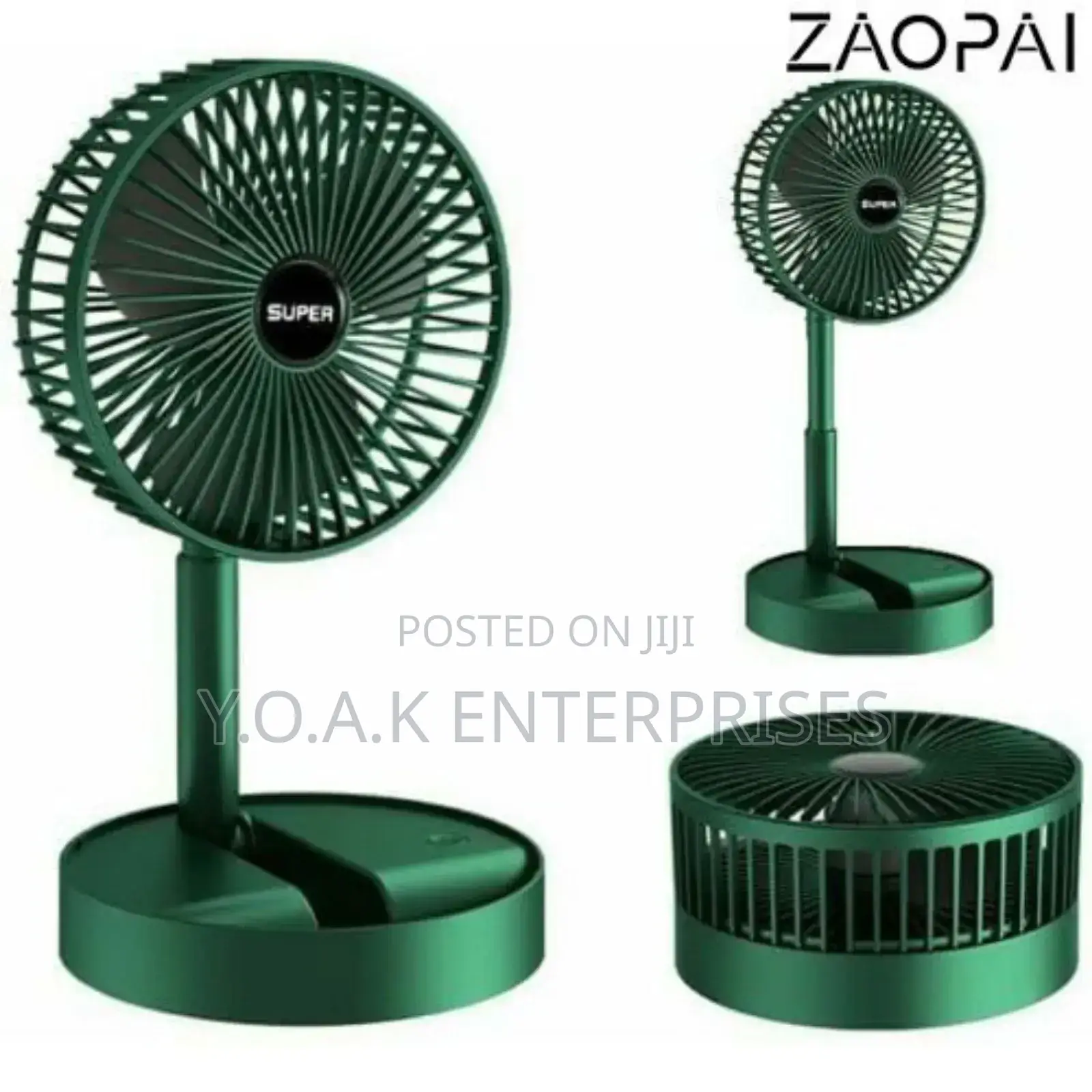 Portable and Rechargeable Mini Fan