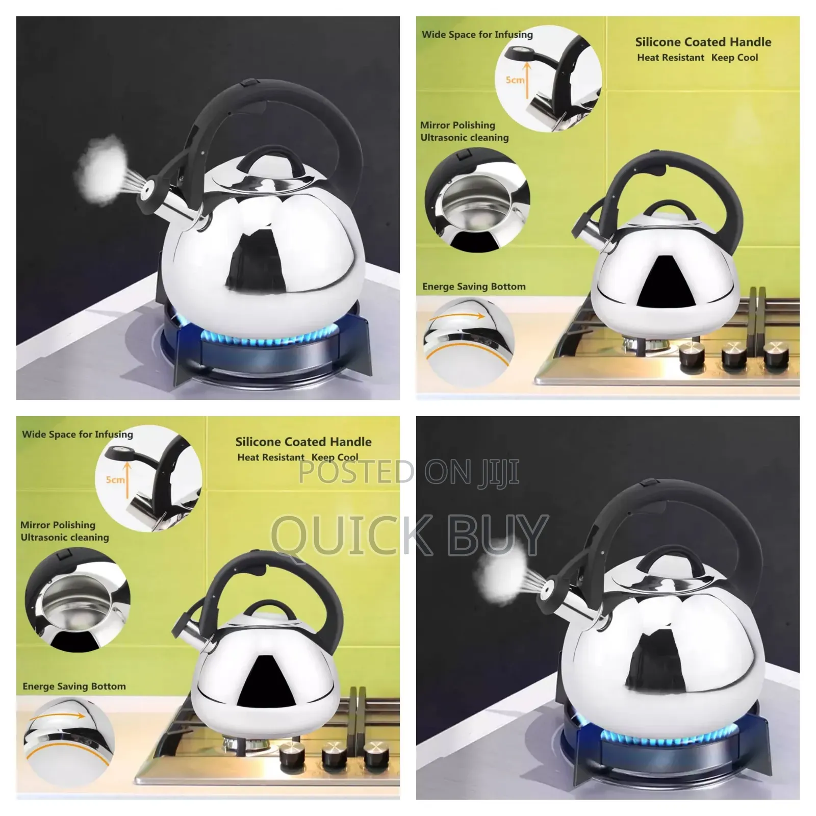 New Affordable Electric Whistling Kettle