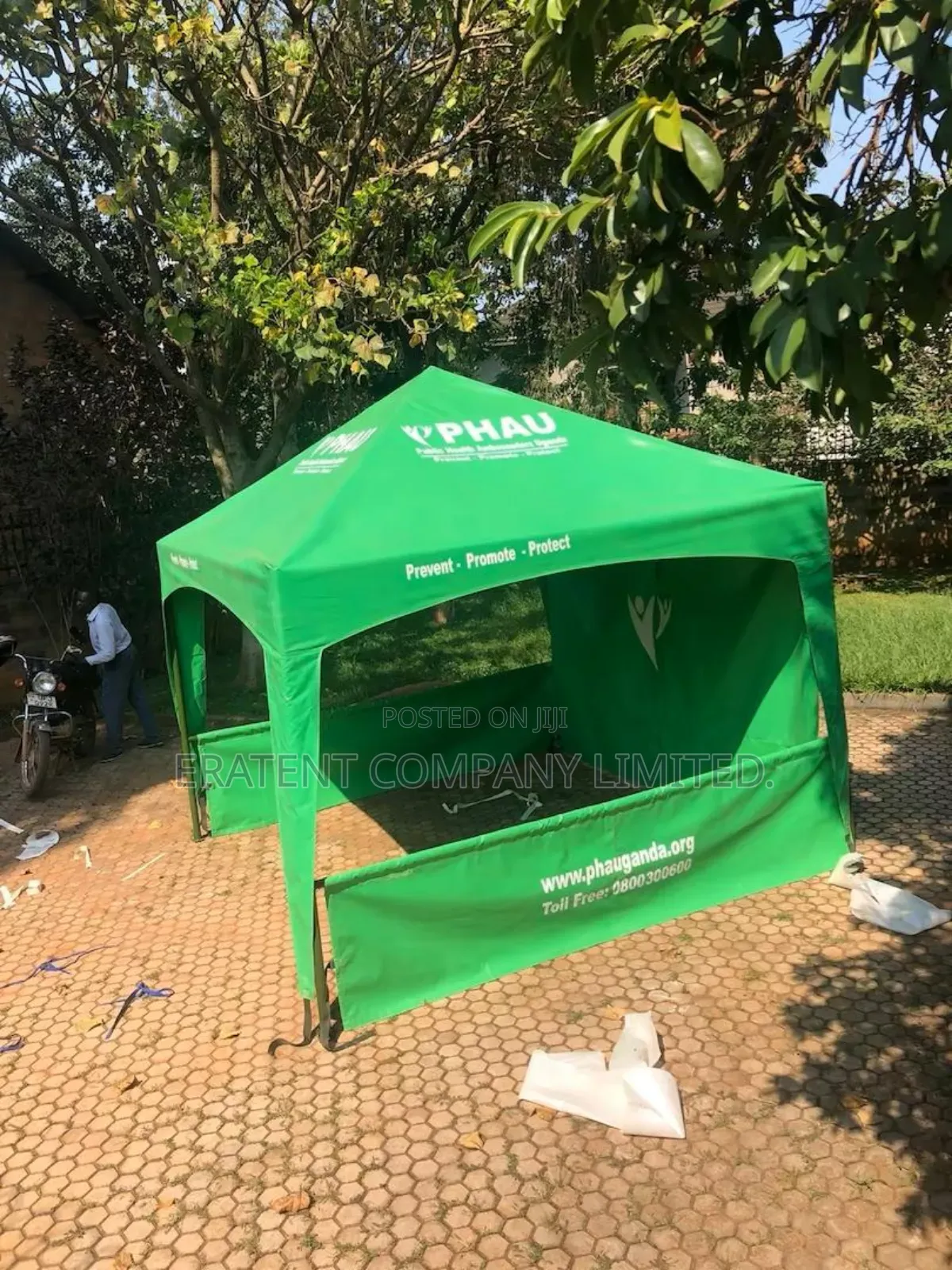 Exhibition Tent Branded With Your Logo