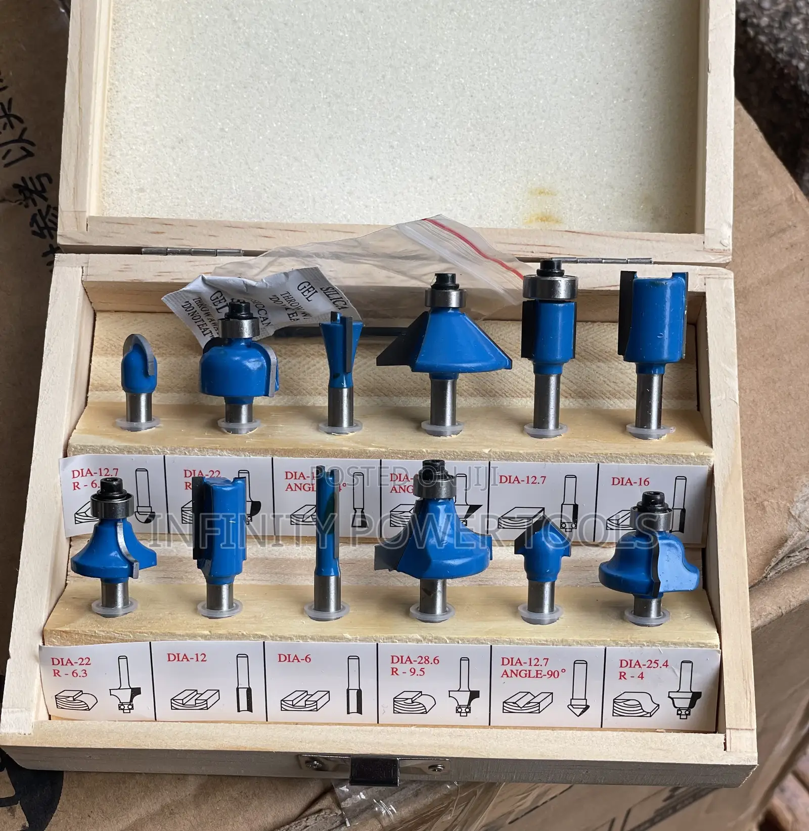 Router Bit Set(Raider Pro) 12pcs