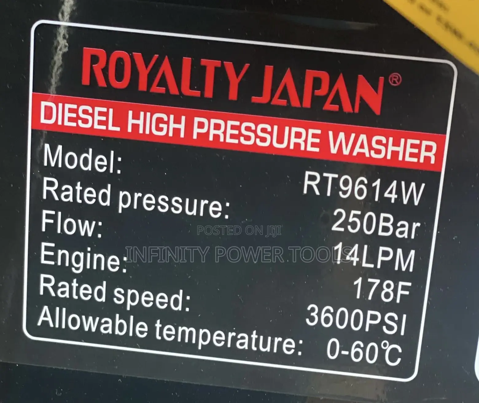 Diesel Pressure Washer(178f)