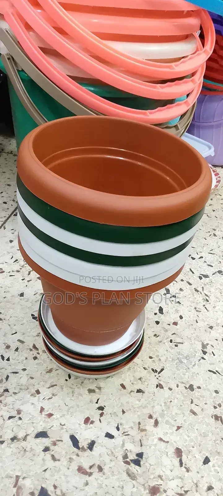 Plastic Flower Pots