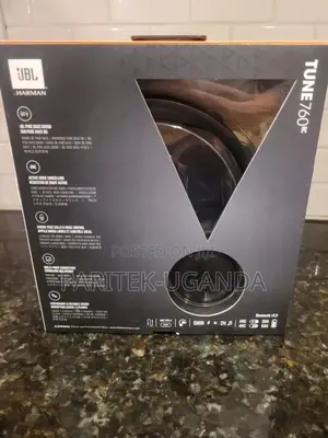 New JBL Tune 760 Noise Cancellation Headphones Black