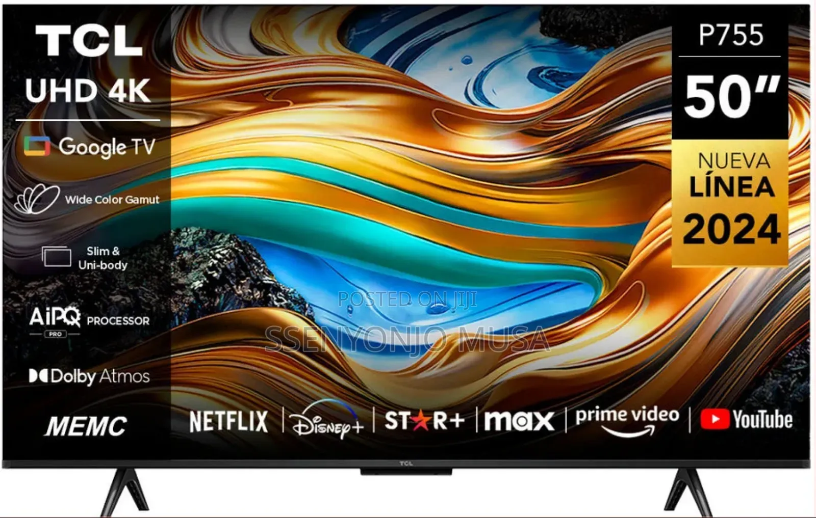 Tcl 50" Uhd Hdr Google Tv