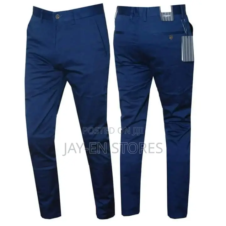 Blue Khaki Trousers Available