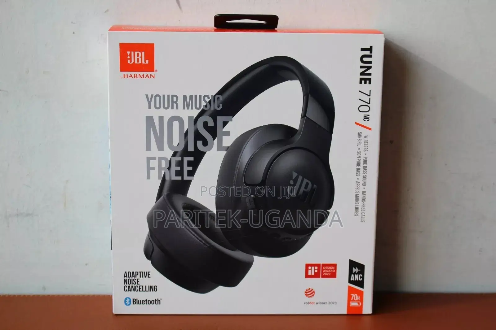 JBL Tune 770nc Wireless Pure Bass Sound Adaptive