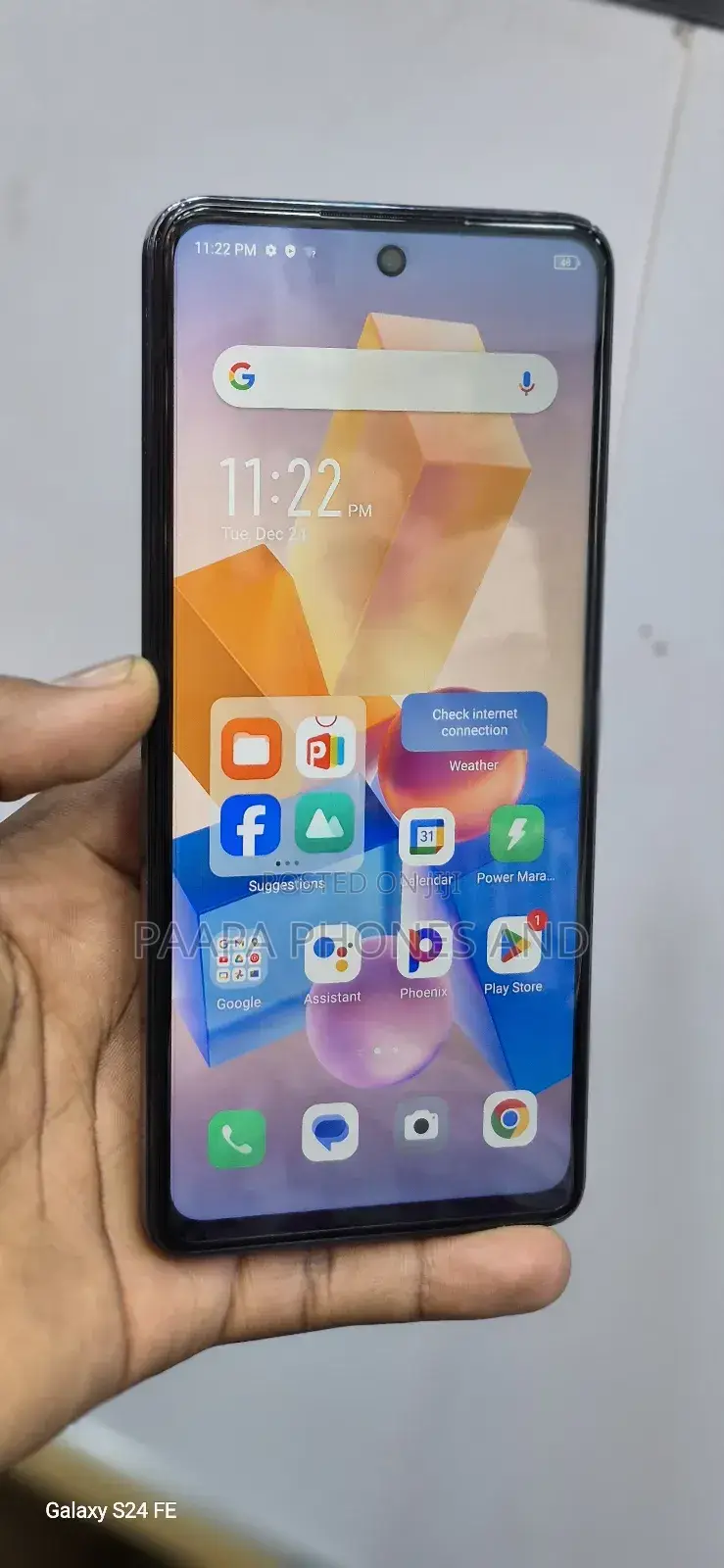 Infinix Hot 40 Pro 256 GB Black