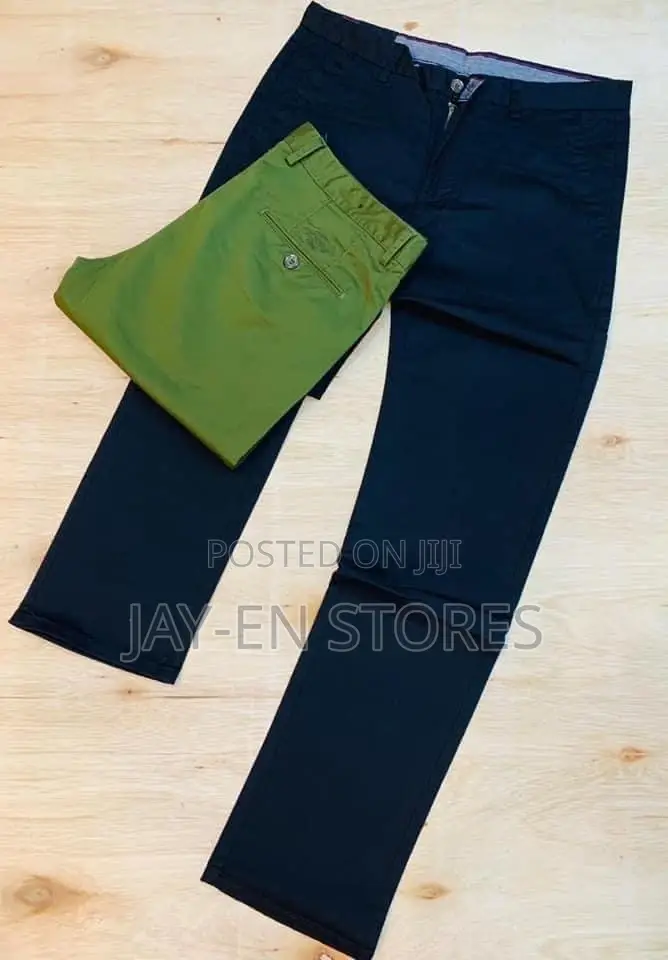 Black Khaki Trousers
