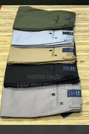 Black Khaki Trousers