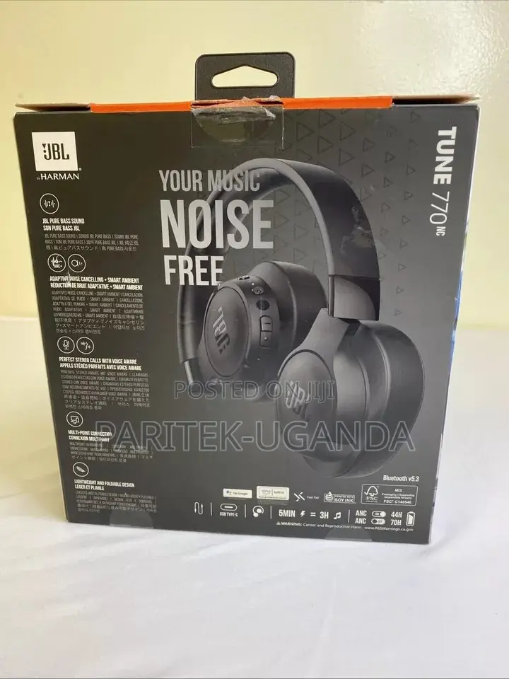 JBL Tune 770nc Bluetooth Wireless Over-Ear Headphones