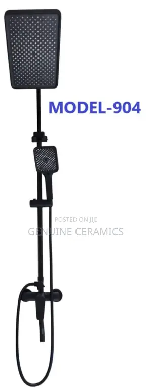 Black Shower Mixer