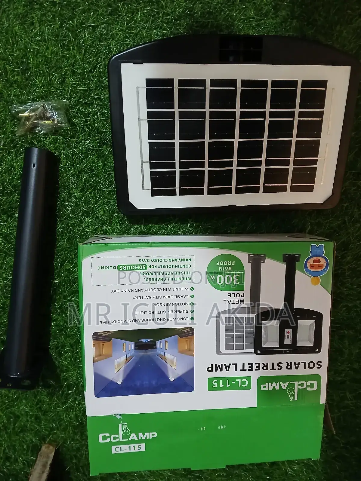 300w Rainproof Super Bright Motion Sensor Solar Street Lamp