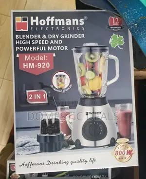 Hoffman 2in1 Blender and Dry Grinder