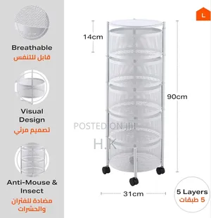 Circular Storage Rack -5 Layer