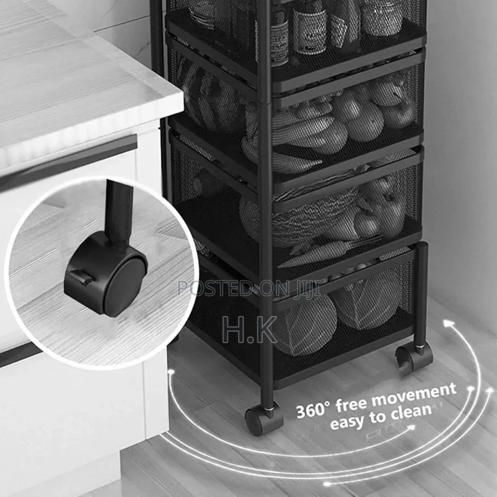 Rotating Kitchen Rack