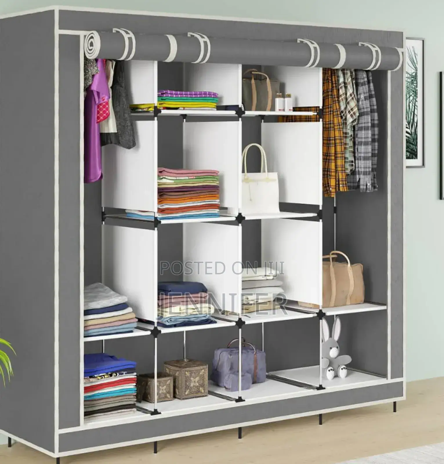 Portable Clothing Closet Wardrobe