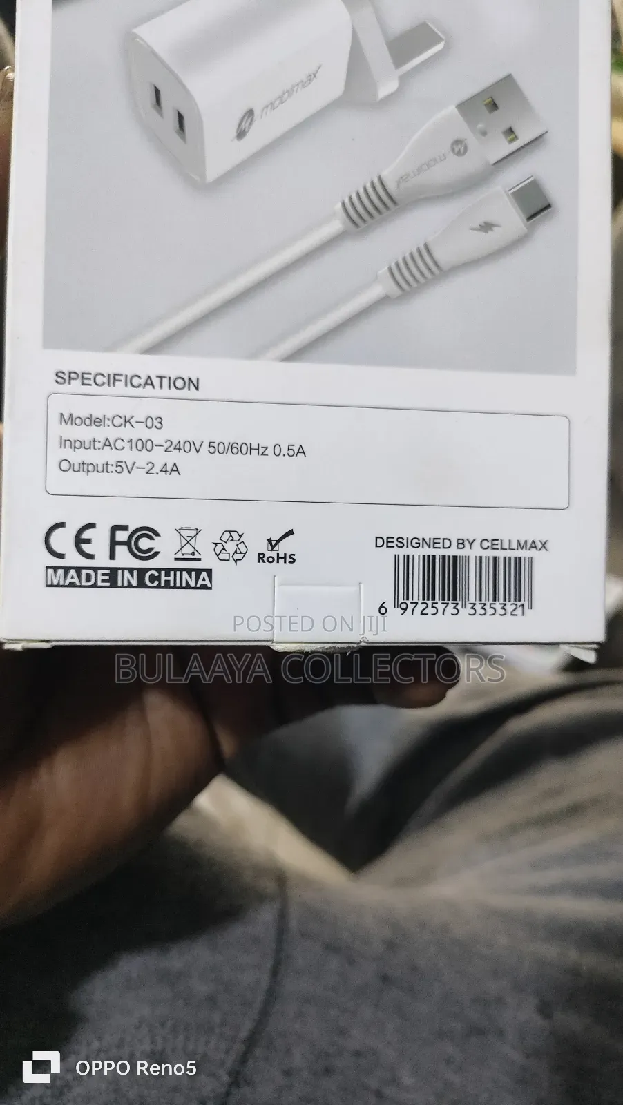 Mobimax Charger Set, Genuine