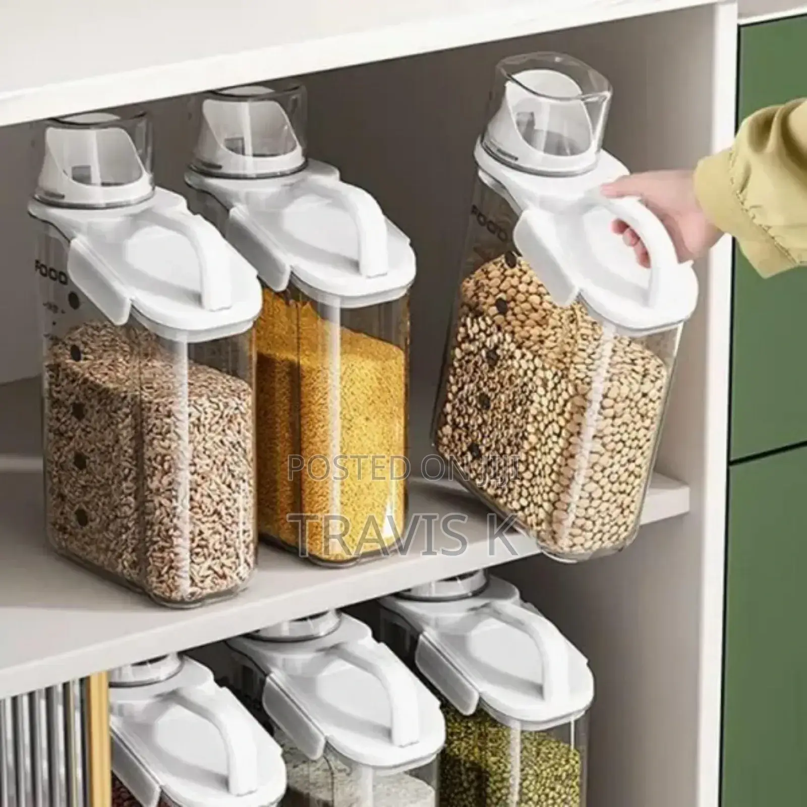 3pcs Cereal Container Storage Dispensers