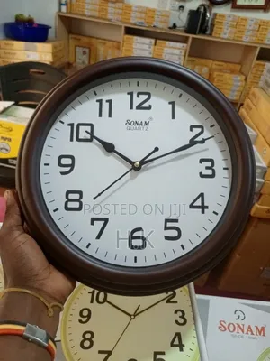 Sonam 107 Quartz Wall Clock With