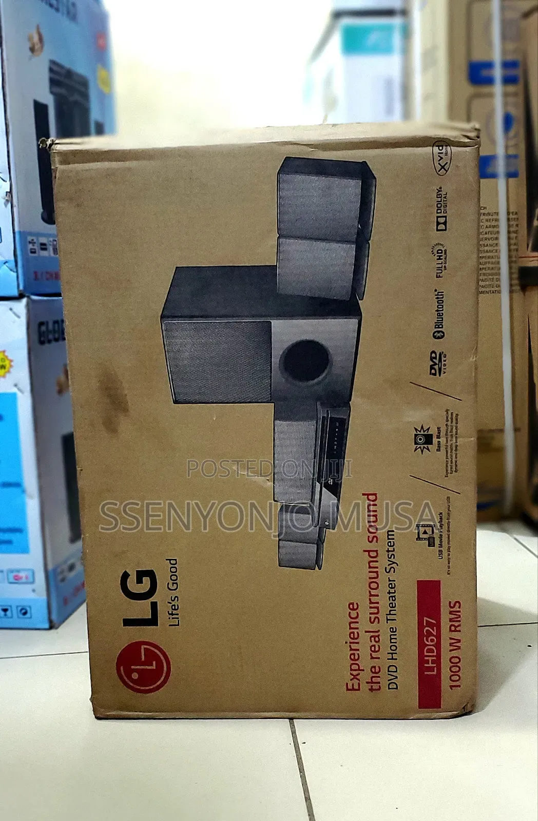 Lg Lhd627 1000w 5.1 Channel DVD Home Theater System
