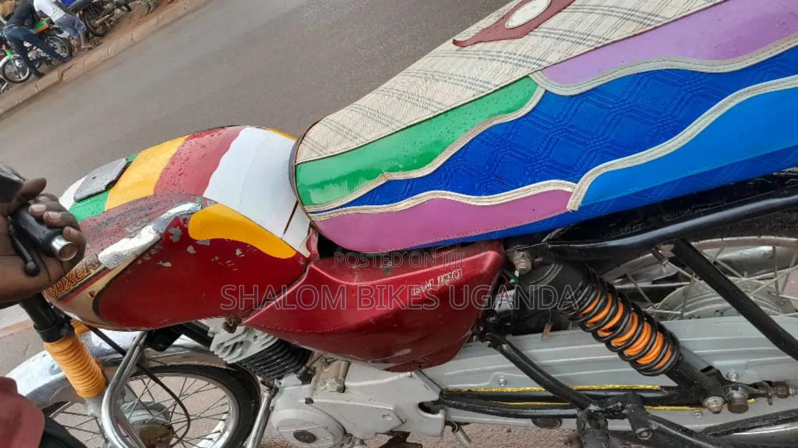 Bajaj Boxer 100 2016 Red