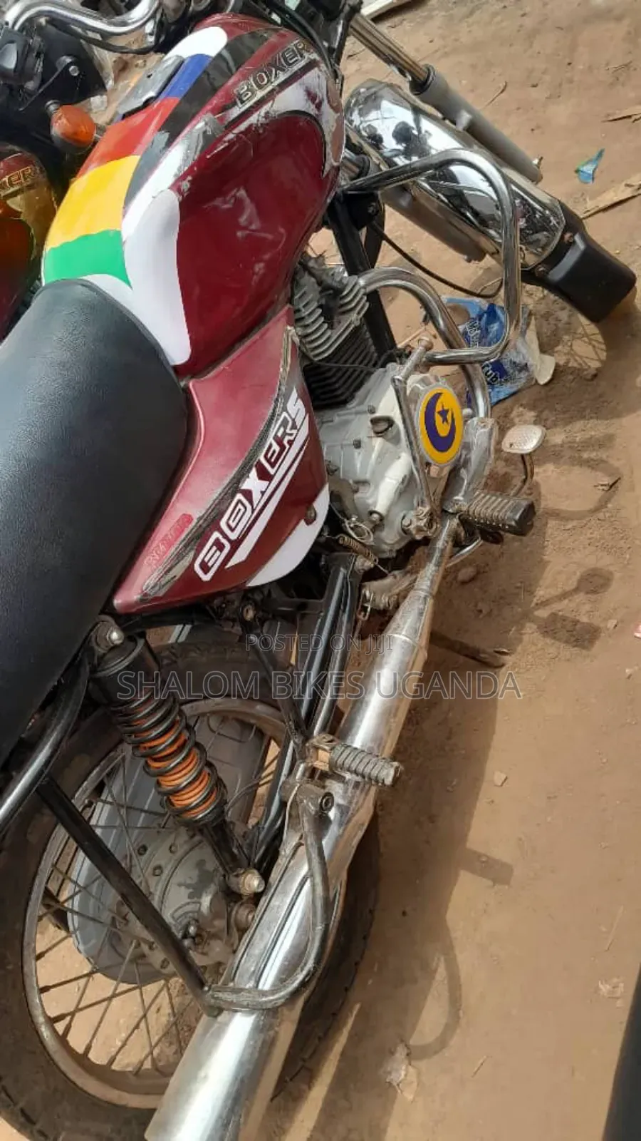 Bajaj Boxer 2015 Red