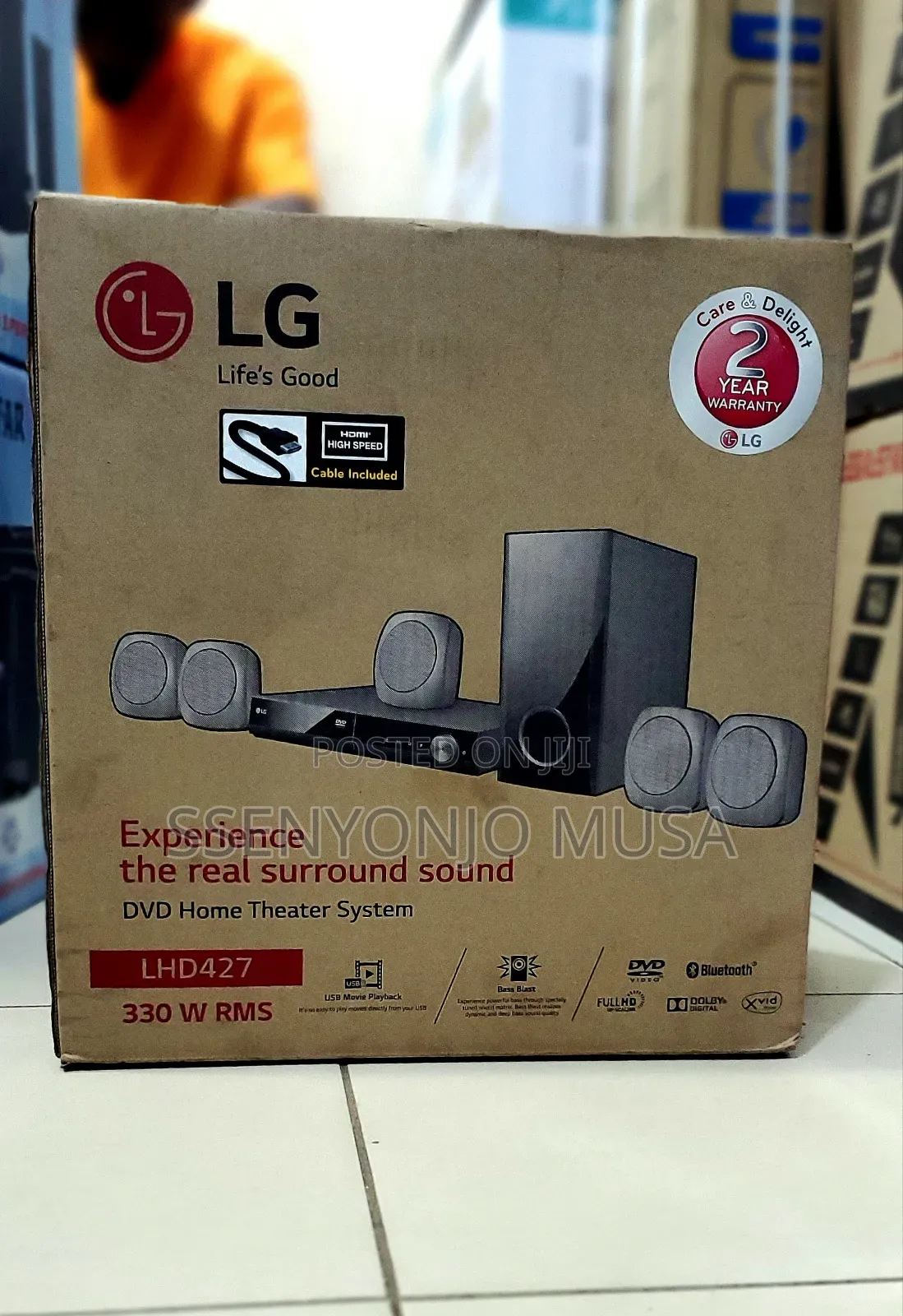 Lg Lhd427 330w 5.1 Channel DVD Home Theater System