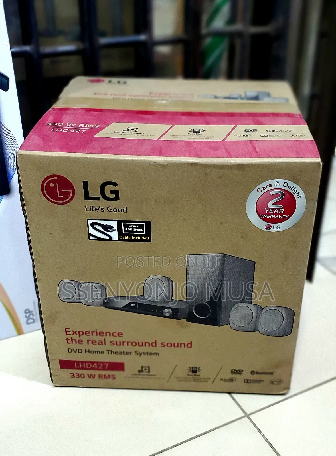 Lg Lhd427 330w 5.1 Channel DVD Home Theater System