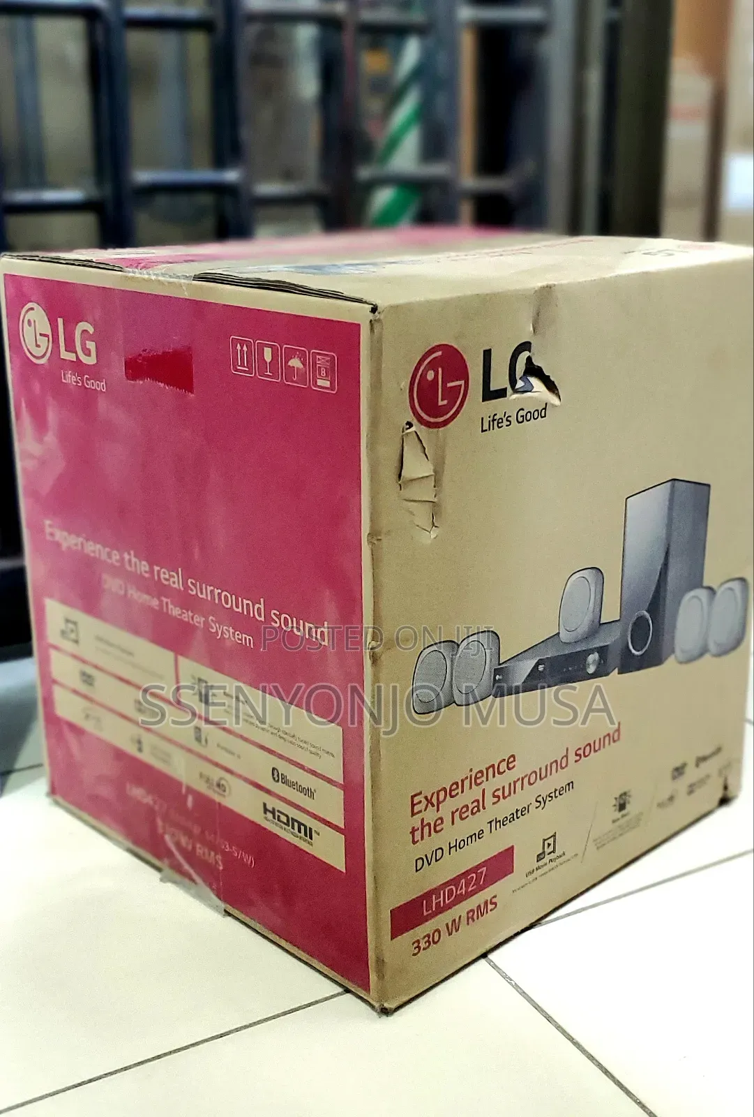 Lg Lhd427 330w 5.1 Channel DVD Home Theater System