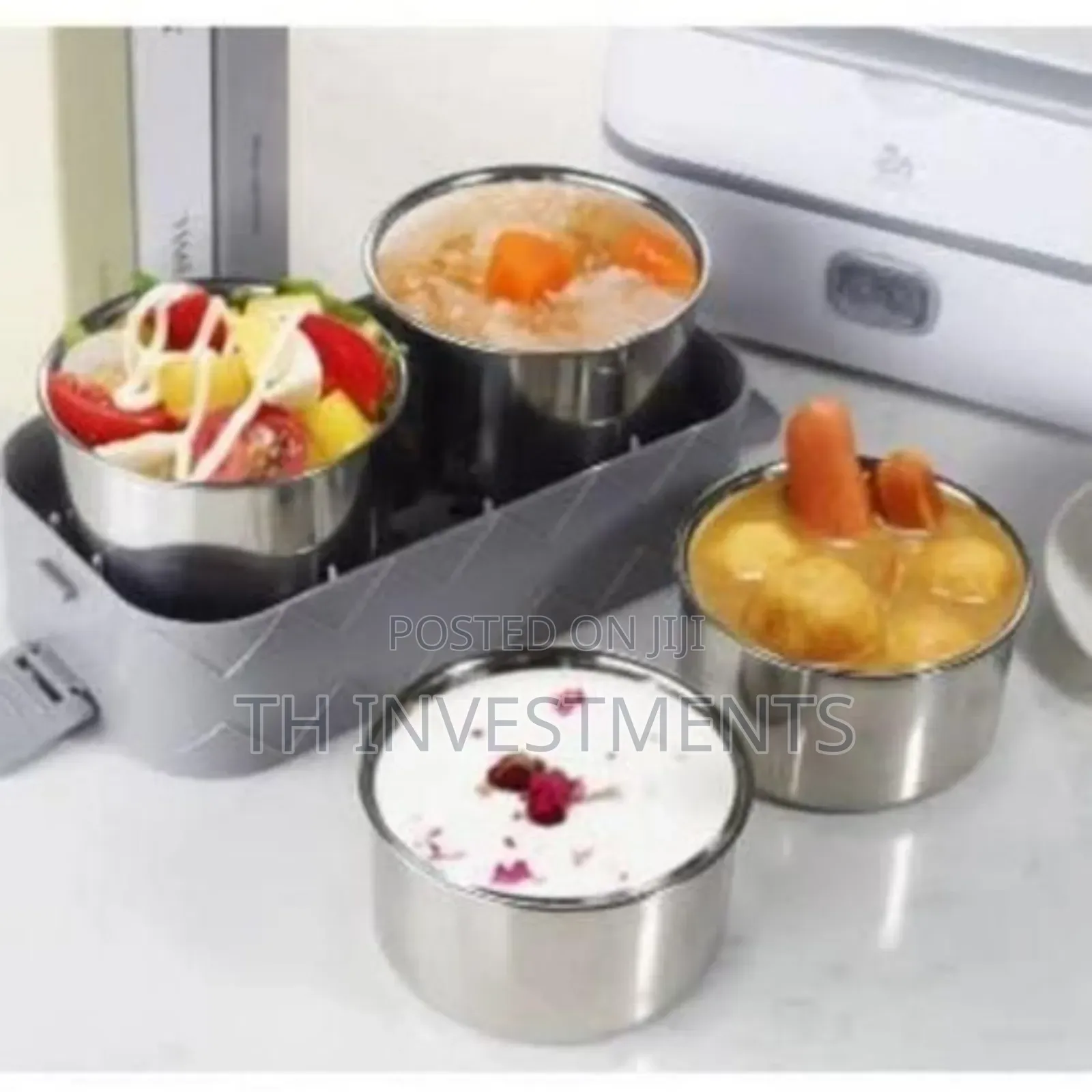 Portable Electric Lunch Box Heating Food Steamer